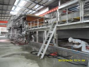 2011年2月，嵊州天宇紙業(yè)4000/350普瓦紙機(jī)順利出紙